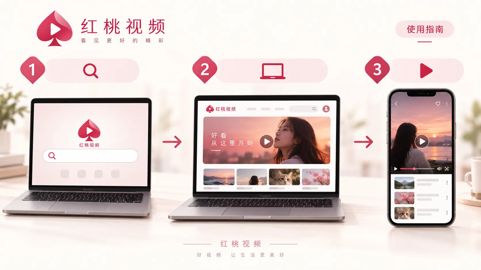 红桃视频访问与使用步骤指南